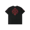 T-shirtar med metall-BB-schablon ”Black Red” 764235TPVI21568