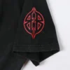 T-shirtar med metall-BB-schablon ”Black Red” 764235TPVI21568
