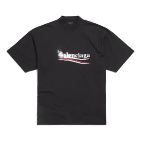T-shirtar med politisk schablon ”Black White” 764235TQVI51569
