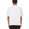 T-shirtar med skriptlogotyp ”White/Black” 612966TMVB49040