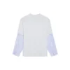 T-shirtar med Slime-logotyp i flera lager ”Grey” 671401TLVF11203