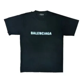 T-shirtar med suddat logo ”Black Blue” 661705TKVD51070