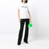 T-shirtar med suddat logo ”Vit Svart” 661705TKVD59040
