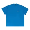 T-shirtar med överkorsat tryck i oversized-modell ”Blue” 712398TMVJ64024