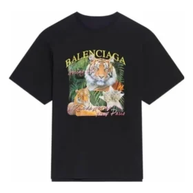 T-shirtar med ”Year of the Tiger”-logotyp ”Svart” 681314TLVH21000