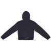 Tab Worn-Out zip-up-luvtröja ”Black” 697949TMVC21151