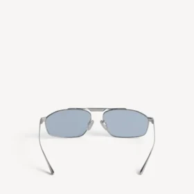 Tag 3.0 D-Frame-solglasögon för män i silver