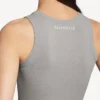 Tanktop för dam i grått Tanktop för dam i grått