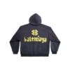 Tape Type Ripped Pocket Luvtröja Oversized ”Navy Blue” 744441TOVB14140