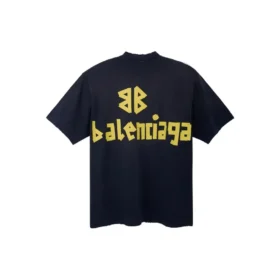 Tape Type T-shirt, medium passform ”Black Faded” 739784TOVA91055