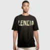 Tape Type T-shirt, medium passform ”Black Faded” 739784TOVA91055