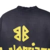 Tape Type T-shirt, medium passform ”Black Faded” 739784TOVA91055