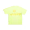 Tape Type T-shirt, medium passform ”Fluo Yellow” 739784TOVA97204