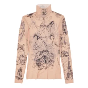 Tat långärmad topp ”Light Beige” 7928434E1B59500