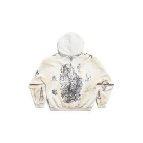 Tat-luvtröja med dragkedja, medium passform, jackor ”Off White Black” 770939TQVK13307
