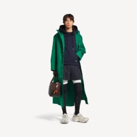 Techwear-shorts för herr i marinblått/vitt