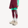 Techwear-shorts för herr i vinrött/aqua