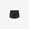 Techwear-träningsshorts för damer i svart Techwear-träningsshorts för damer i svart