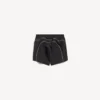 Techwear-träningsshorts för damer i svart Techwear-träningsshorts för damer i svart