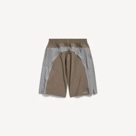 Tekniska träningsshorts för herr i grått