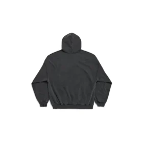 The Capital Of Fashion-luvtröja, stor passform ”Black Faded” 803265TRVN41048