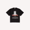 The Door oversized-T-shirt för damer i svart