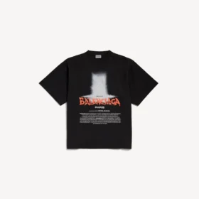 The Door oversized-T-shirt för damer i svart