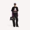 The Door oversized-T-shirt för damer i svart