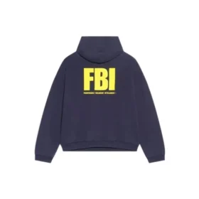 Tigeråret FBI vändbar luvtröja ”Navy” 681472TLVM44084