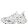 Track 1.0 Sneakers ”White Blue Mesh and Nylon Graffiti” 542436W3SRA9014