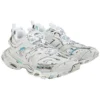 Track 1.0 Sneakers ”White Blue Mesh and Nylon Graffiti” 542436W3SRA9014