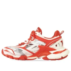 Track.2 Sneakers ”White Red” 568614W3AE29061