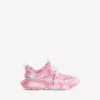Track-sneaker med stencil-logotyp i rosa/vitt Track-sneaker med stencil-logotyp i rosa/vitt