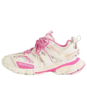 Track Sneaker ”White Fluo Pink” 542436W1GC39055