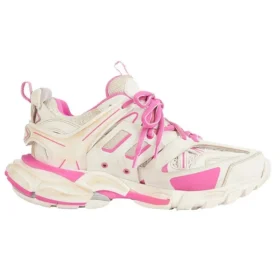 Track Sneaker ”White Fluo Pink” 542436W1GC39055