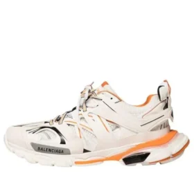 Track-Sneaker ”White Orange” 542023W1GB19059