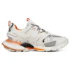 Track-Sneaker ”White Orange” 542023W1GB19059