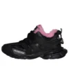 Track-Sneakers ”Black Fake Fur Pink” 668555W3CQ61050