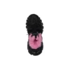 Track-Sneakers ”Black Fake Fur Pink” 668555W3CQ61050
