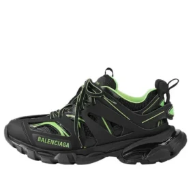 Track Sneakers ”Black Green” 542436W3AC21035