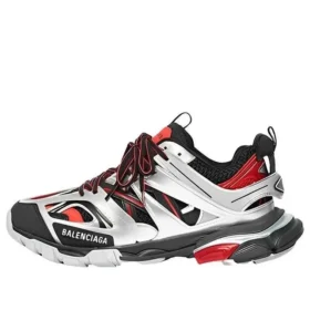 Track Sneakers ”Black Red Silver” 542023W2FSA1169