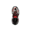 Track Sneakers ”Black Red Silver” 542023W2FSA1169