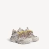 Track-sneakers med snörning i taupe/gult/lila/brunt/svart Track-sneakers med snörning i taupe/gult/lila/brunt/svart