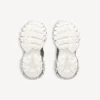 Track-sneakers med stencil-logotyp i svart/vitt Track-sneakers med stencil-logotyp i svart/vitt