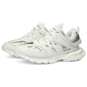 Track Sneakers med återvunnen sula ”Ljusgrå mesh och nylon” 542023W3FE39000