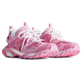 Track Sneakers ”Rosa mesh och mockaliknande tyg” 542436W3SU55090