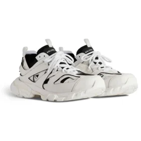Track Sock-sneakers ”Vit och svart stickad och nylon” 736330W3SKC9010