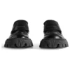 Tractor Loafers ”Svart slätt kalvskinn” 760433WA8E91000