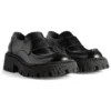 Tractor Loafers ”Svart slätt kalvskinn” 760439WA8E91000