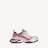 Triple S.2-sneakers för herr i grått/rött/vitt